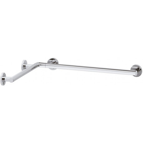 Main courante de douche / baignoire PLAN CARE 797/797 mm aluminium anodisé argent KEUCO