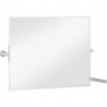 Miroir inclinable PLAN CARE 600 x 540 mm finition aluminium KEUCO