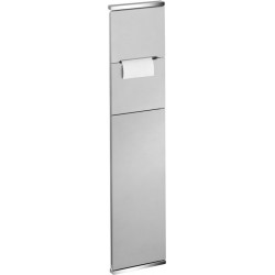 Module WC 1 PLAN INTEGRAL 176 x 775 x 143 mm chromé / aluminium, droite KEUCO