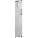 Module WC 2 PLAN INTEGRAL 176 x 775 x 143 mm chromé / blanc, droite KEUCO