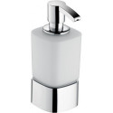 Bomba ELEGANCE para jabón en espuma, aluminio suelto, anodizado plateado / cromado KEUCO