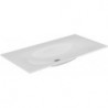 Lavabo en céramique EDITION 11 sans trou pour robinet 1055 x 17 x 538 mm blanc KEUCO