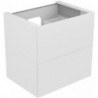 Meuble sous-vasque EDITION 11 700 x 700 x 535 mm avec éclairage intérieur LED blanc KEUCO