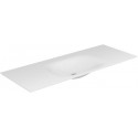Lavabo Varicor EDITION 11 PLANNING sans trou pour robinetterie 2450 mm blanc arctique satiné KEUCO