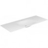 Lavabo Varicor EDITION 11 PLANNING avec perçage 1 trou 1750 mm blanc arctique satiné KEUCO