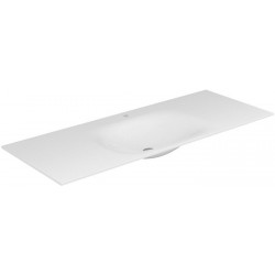 Lavabo Varicor EDITION 11 PLANNING avec perçage 1 trou 2100 mm blanc arctique satiné KEUCO