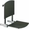 Siège rabattable siège PLAN CARE 360 mm chromé / blanc KEUCO