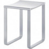 Tabouret PLAN chromé / noir-gris RAL 7021 KEUCO