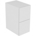 Buffet EDITION 11 350 x 700 x 535 mm avec éclairage intérieur LED blanc brillant KEUCO