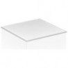 Plaque de recouvrement Edition 11 361x3x520 mm blanc verre clair KEUCO
