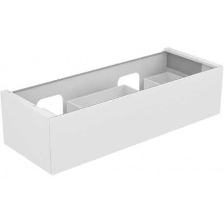 Meuble sous-vasque EDITION 11 PLANNING 1400 x 350 x 535 mm cachemire / verre cachemire KEUCO