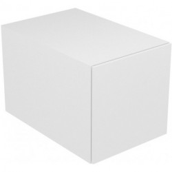 Module meuble bas EDITION 11 350 x 350 x 535 mm avec éclairage intérieur LED blanc / verre satiné blanc KEUCO