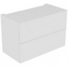 Module meuble sous plan EDITION 11 PLANNING 1050 x 700 x 535 mm blanc brillant KEUCO