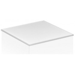 Couvercle Edition 11 361x3x524 mm verre satiné blanc KEUCO