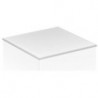 Plaque de recouvrement Edition 11 702x3x524 mm cachemire verre clair KEUCO