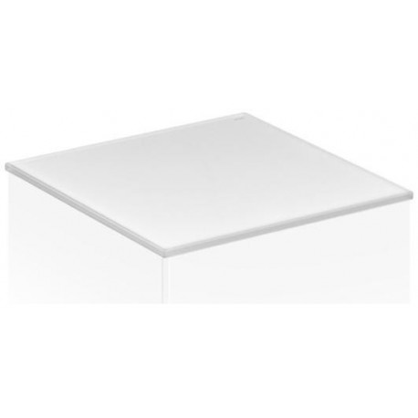 Plaque de recouvrement Edition 11 1061x3x524 mm cachemire verre clair KEUCO