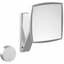Miroir grossissant iLook_move 200 x 200 mm, illuminé chromé KEUCO