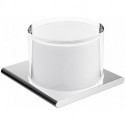 Slip glass EDITION 400, verre cristal véritable, dépoli, en vrac KEUCO
