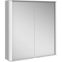 Armoire miroir ROYAL MATCH rallonge murale 650 x 700 x 160 mm teinté argent-anodisé KEUCO