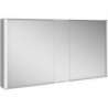 Armoire miroir ROYAL MATCH rallonge murale 1300 x 700 x 160 mm teinté argent-anodisé KEUCO