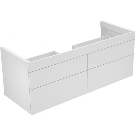 Meuble sous-vasque EDITION 400 1400 x 546 x 535 mm blanc / blanc KEUCO