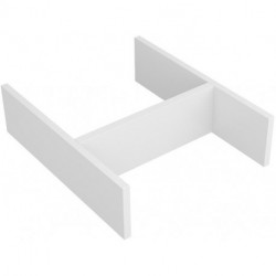 Séparateurs intérieurs EDITION 400 pour meuble profondeur 535 mm 661 x 90 x 322 mm, taille XL KEUCO