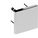 Panneau de recouvrement IXMO carré, 90 x 90 mm chromé KEUCO