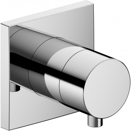Inverseur 3 voies IXMO DN 15, UP, avec manette IXMO Rosace confort carrée chromée KEUCO