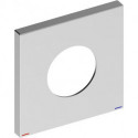 Rosace murale IXMO 105 x 105 mm, carrée, en laiton chromé KEUCO