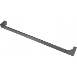 Porte-serviettes de bain EDITION 11 600 mm chrome noir brossé KEUCO