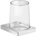 Porte-verre EDITION 11 complet avec verre bronze brossé KEUCO