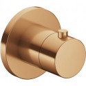 Mitigeur thermostatique IXMO DN 15, UP rosace ronde bronze brossé KEUCO