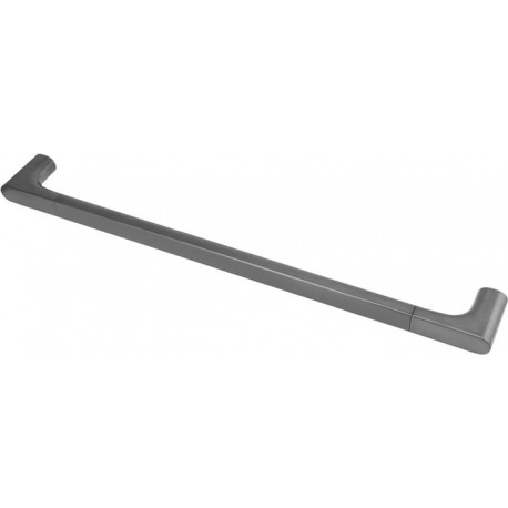 Porte-serviettes de bain EDITION 400 800 mm chrome noir brossé KEUCO