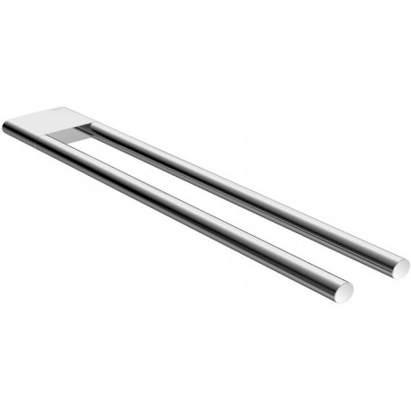 Porte-serviettes EDITION 400 2 parties, saillie fixe 450 mm bronze brossé KEUCO