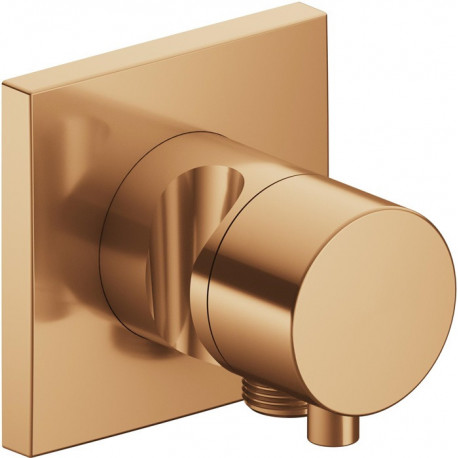 Inverseur 2 voies IXMO DN 15, UP, avec manette IXMO Rosace confort carré bronze brossé KEUCO