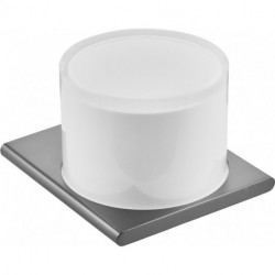 Distributeur de lotion EDITION 400 chrome noir brossé KEUCO