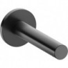 Bec de baignoire IXMO DN 15, avec rosace ronde 152 mm, chromé noir brossé KEUCO