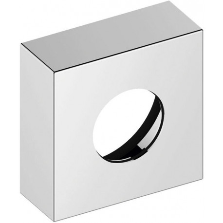 Rosace d'extension IXMO 25 mm, carrée, en laiton bronze brossé KEUCO