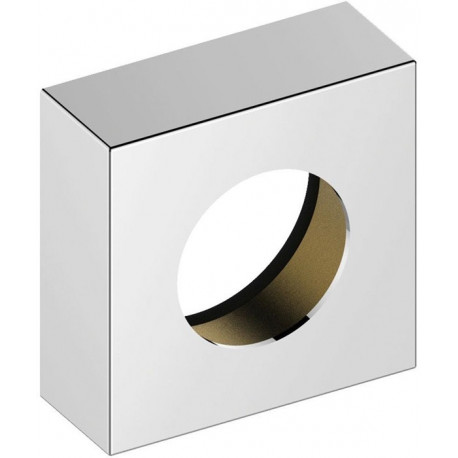 Rosace d'extension IXMO 25 mm, carrée, en laiton bronze brossé KEUCO