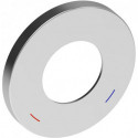 Rosace murale IXMO 105 mm, ronde, en laiton bronze brossé KEUCO