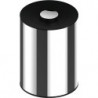 Poubelle PLAN finition chrome noir-gris KEUCO