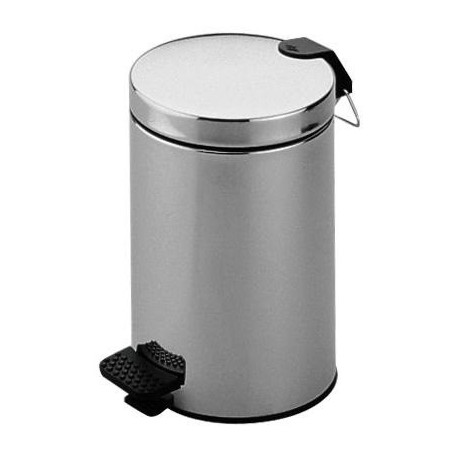 Poubelle 12 l argent anodisé KEUCO