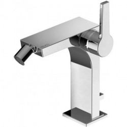 Mitigeur de bidet EDITION 11 avec vidage 1 1/4", chrome noir brossé KEUCO