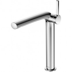 Mitigeur lavabo EDITION 400 240 sans vidage chrome noir brossé KEUCO