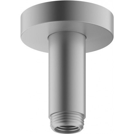 Bras de douche ELEGANCE pour raccordement plafond 1/2", saillie 100 mm, finition aluminium KEUCO