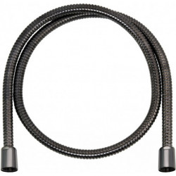 Flexible de douche 1600 mm chromé noir brossé KEUCO