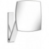 Miroir grossissant iLook_move 200 x 200 mm, non éclairé bronze brossé KEUCO