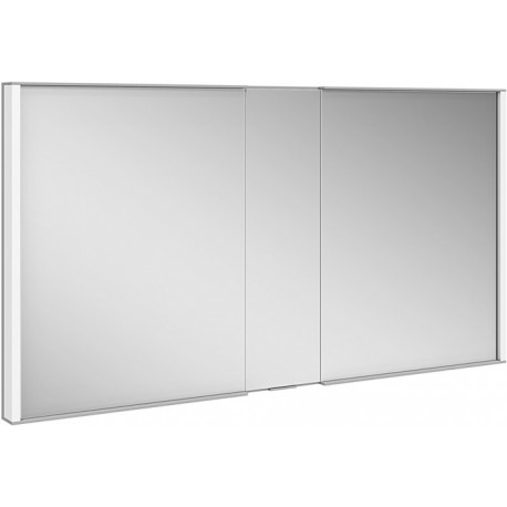 Armoire miroir ROYAL MATCH rallonge murale 1300 x 700 x 149 mm anodisé argenté KEUCO