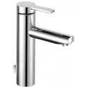 Mitigeur lavabo PLAN BLUE 130 avec vidage 1 1/4" finition aluminium KEUCO