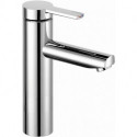 Mitigeur lavabo PLAN BLUE 130 sans vidage, finition aluminium KEUCO